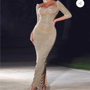 Gold Misscircle dress